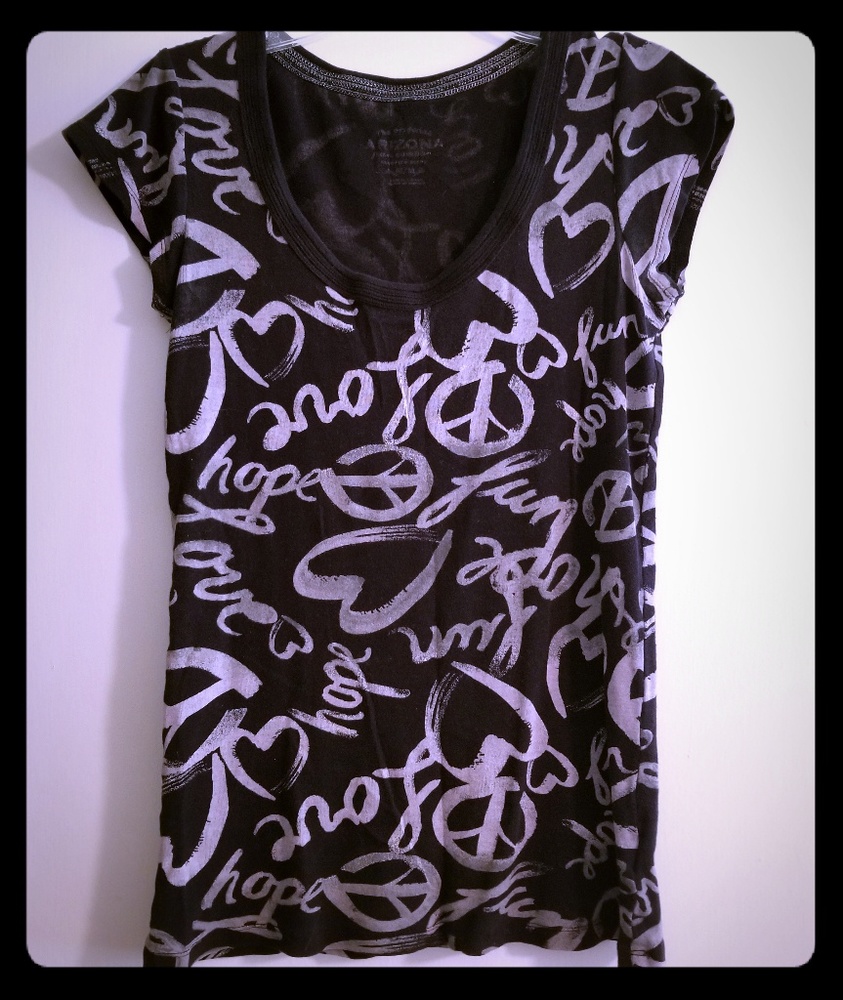 Love, Hope, Peace Juniors or Petite T-Shirt